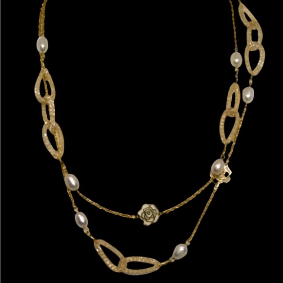 14K Gold Filled Statement Necklace! - Picture 3 of 9